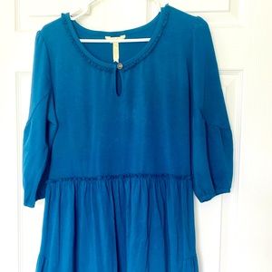 Matilda Jane Keyhole Dress, Peacock Blue, Large